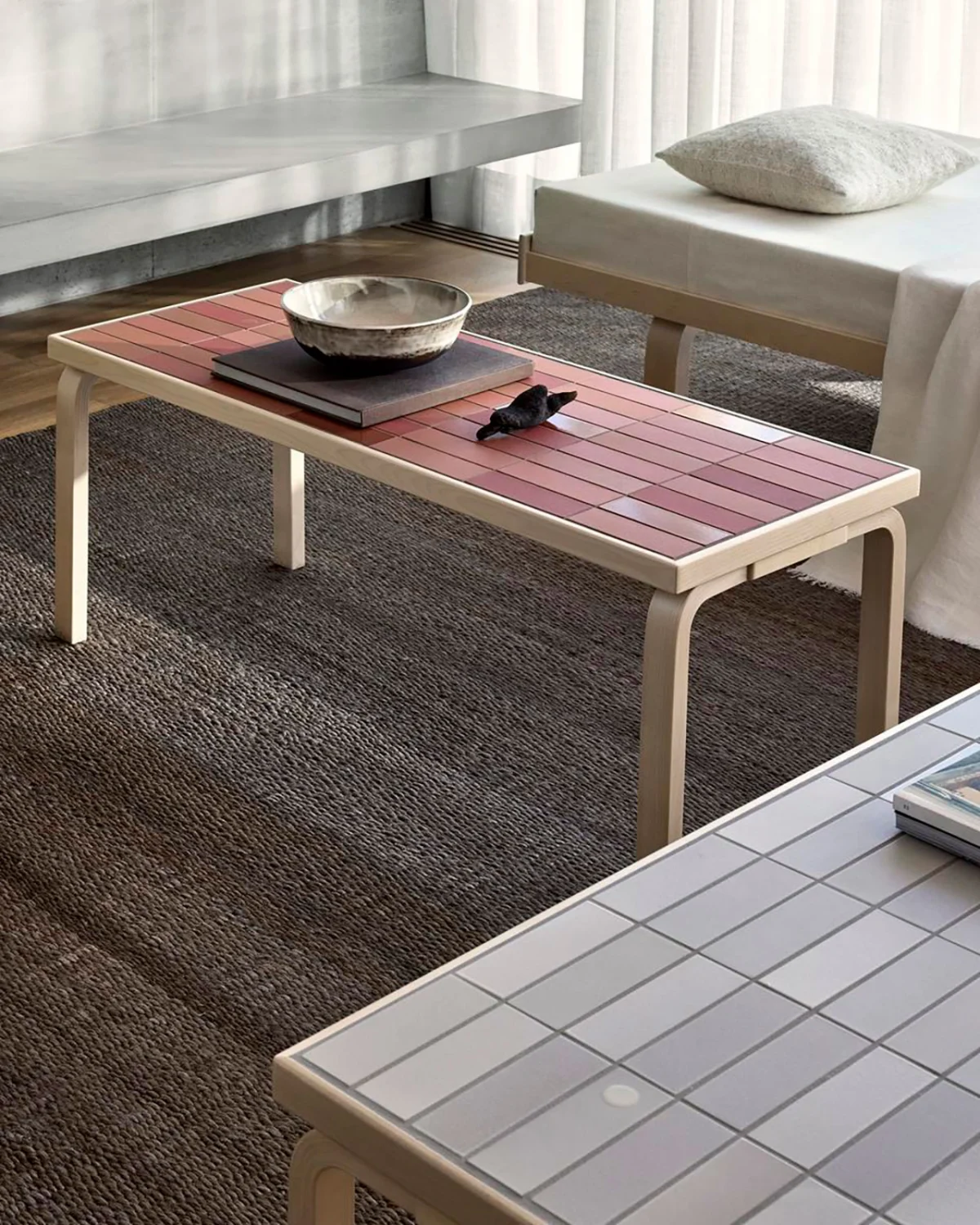 Artek and Heath Ceramics Unveil Expanded Tile Table Collection, Fusing Nordic Functionalism with Californian Craft