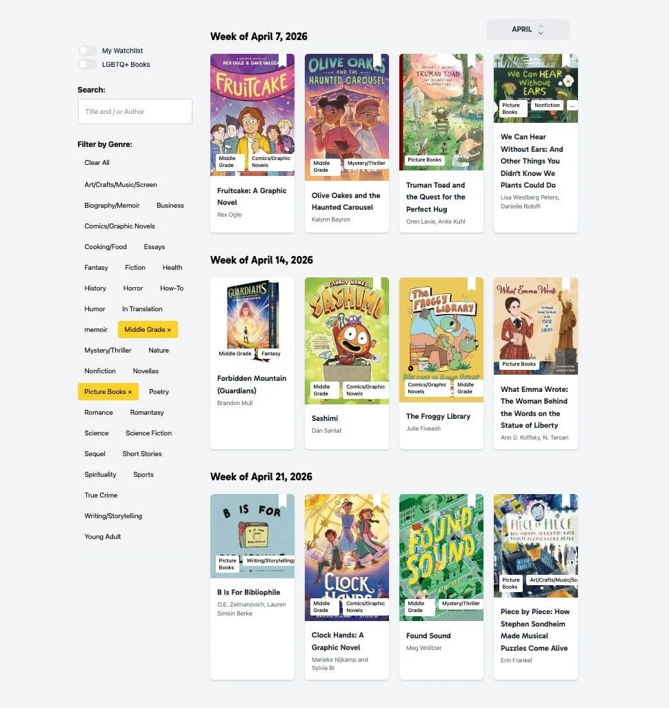 The New Release Index: Navigating the Ever-Expanding Landscape of Children’s Literature