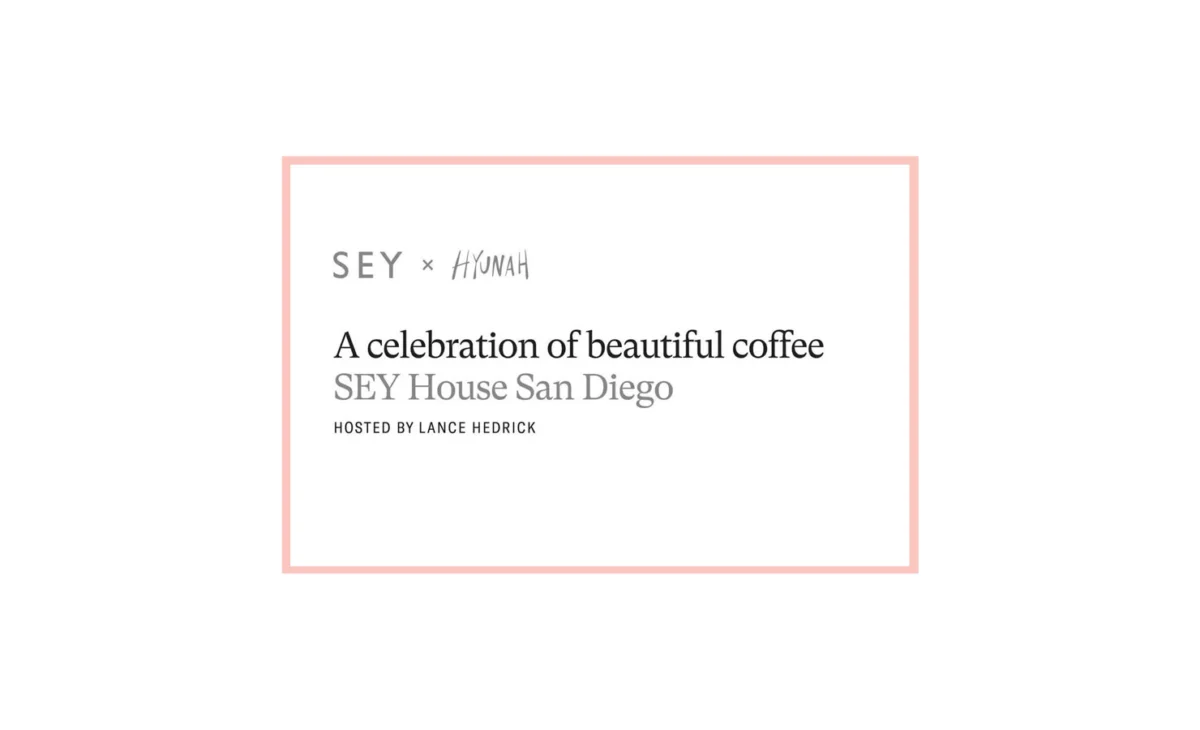 Sey Coffee Announces Sey House Experiential Pop-Up for World of Coffee Expo in San Diego