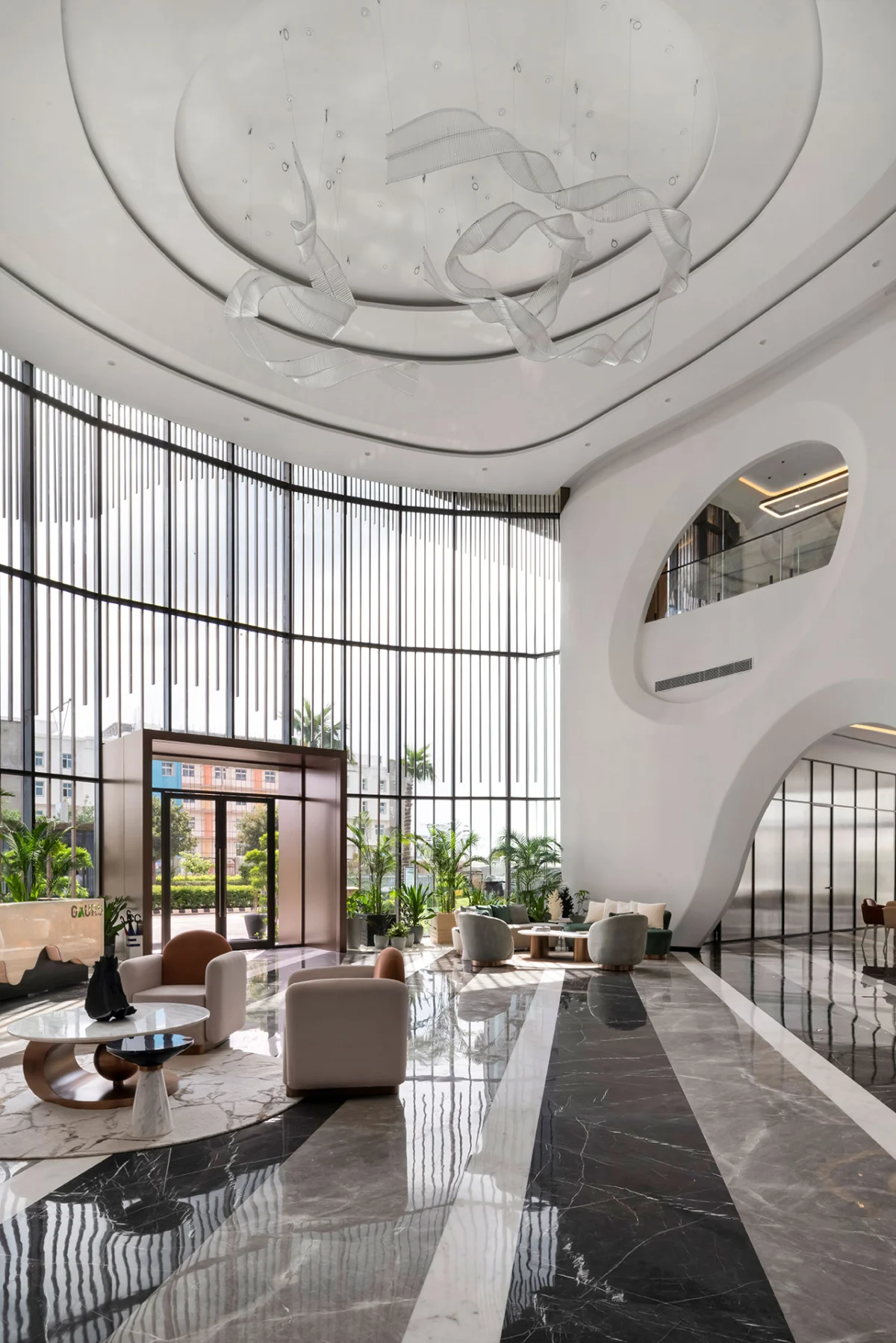 The Gaur NYC Experience Centre: A Temporary Architectural Marvel Redefining Real Estate Sales in India