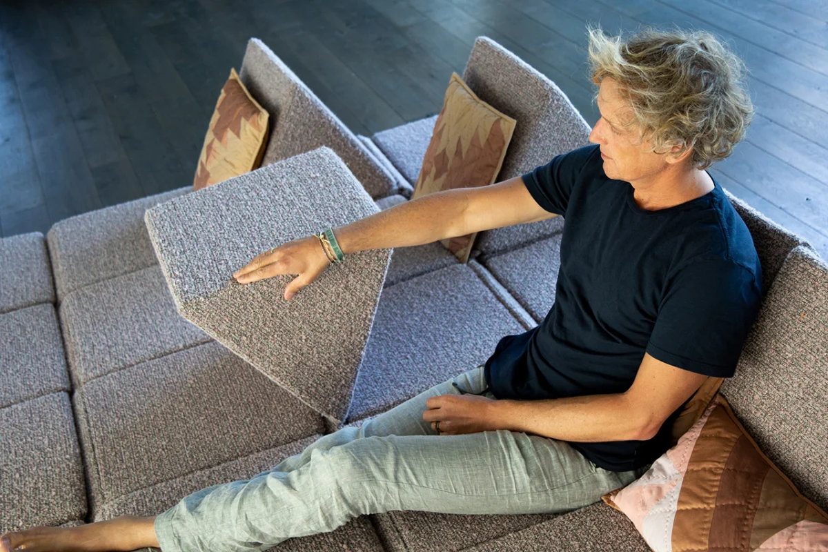 Yves Béhar’s "Peaks" Modular Seating System for Moooi Reimagines Domestic Landscapes at Milan Design Week 2026.