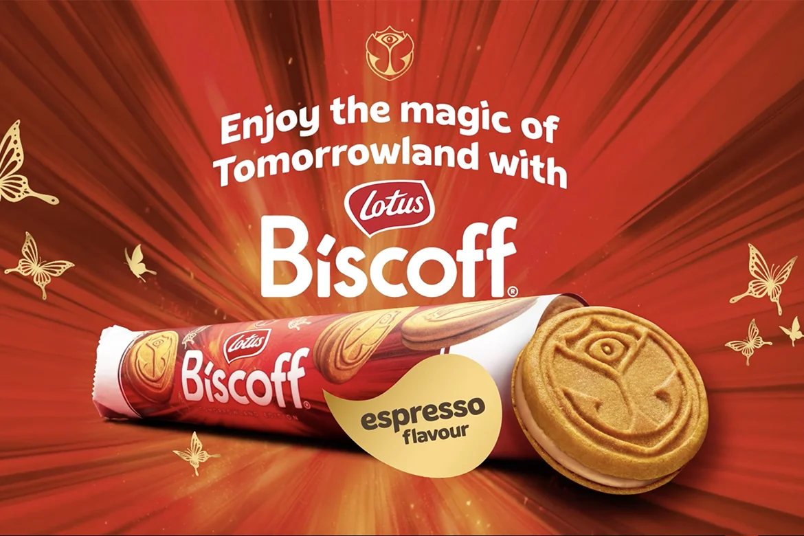 Lotus Bakeries and Tomorrowland Announce Collaborative Biscoff Sandwich Biscuit Espresso for Global Markets