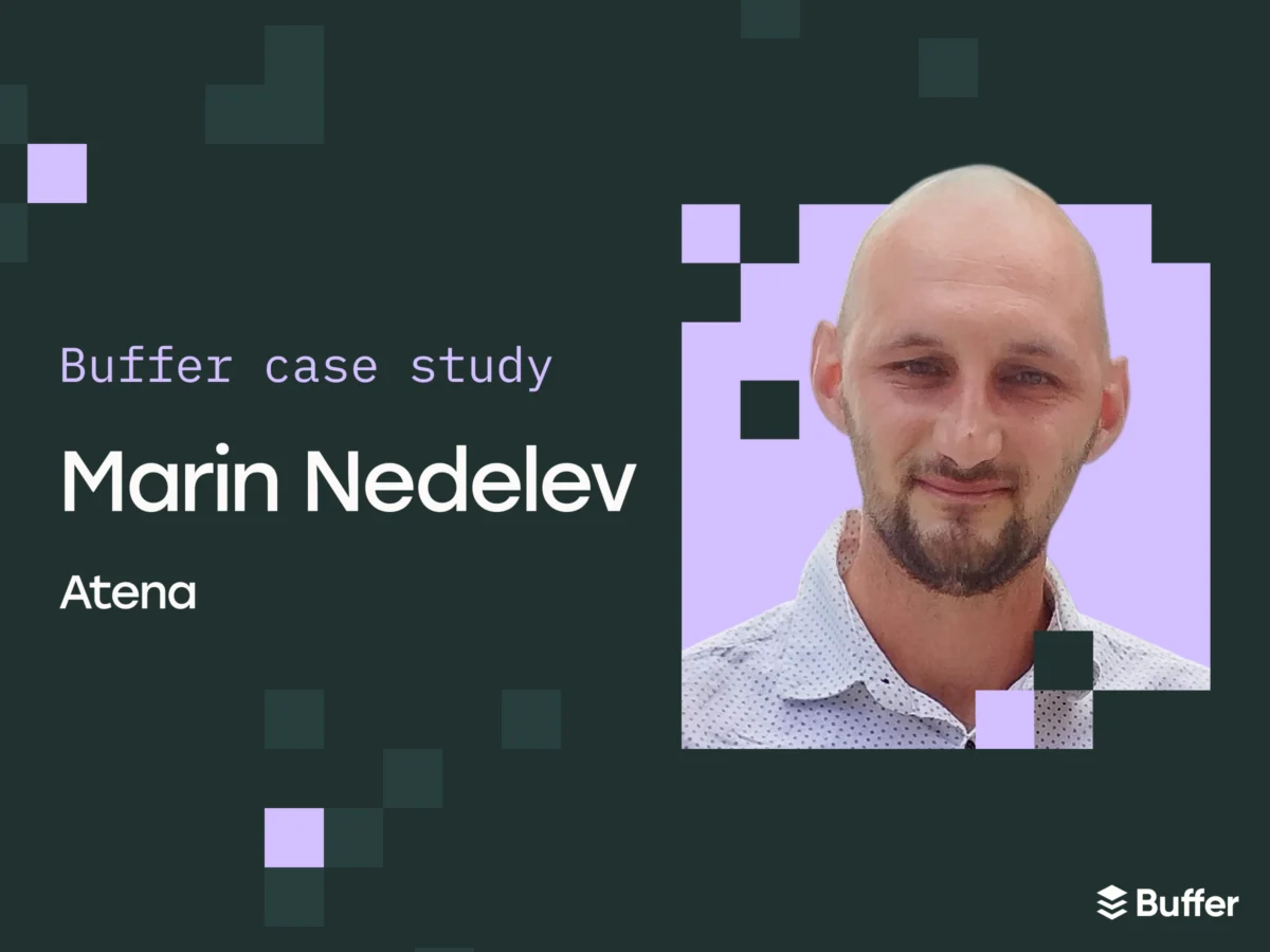 Marin Nedelev: The Non-Developer Orchestrating a 77-Channel Social Media Empire with Buffer’s API
