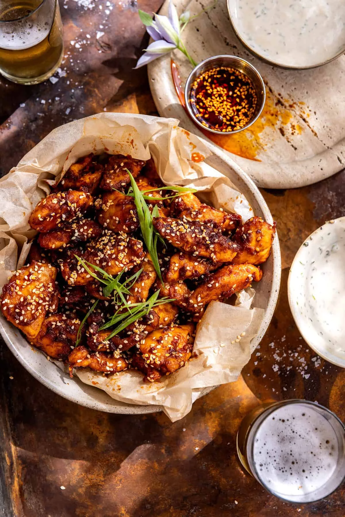 Sticky Honey Harissa Chicken