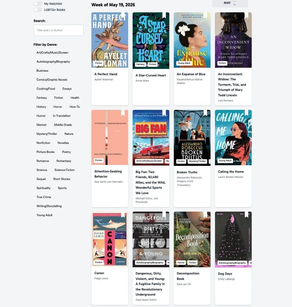 The New Release Index: A Data-Driven Solution to Navigating the Ever-Expanding Literary Landscape