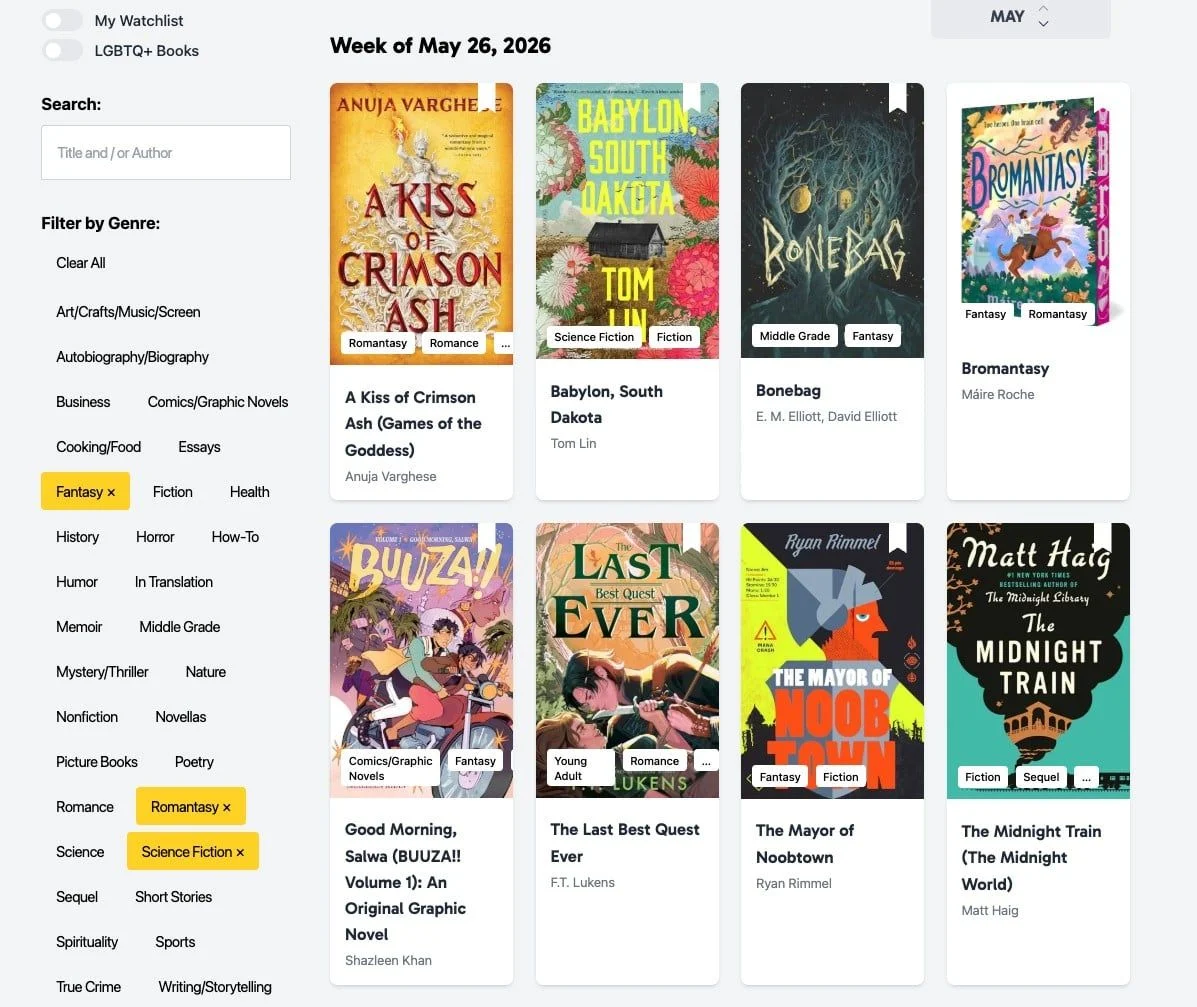 The New Release Index Revolutionizes How Readers Discover Science Fiction and Fantasy