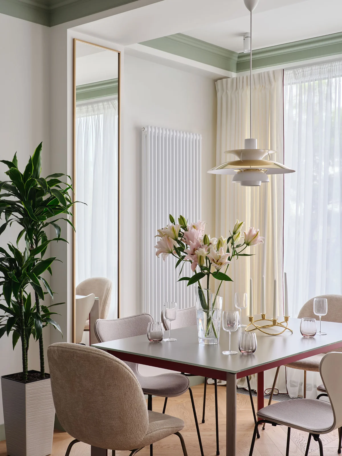 Serendipity Shapes Sophistication: Fariz Mamedov Transforms Almaty Apartment into a Harmonious Home for a Creative Family