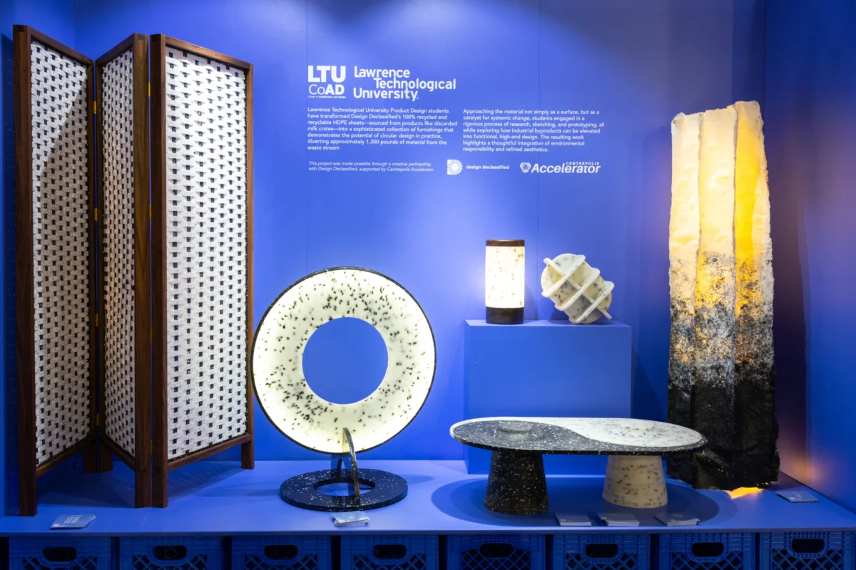 Lawrence Technological University Garners Coveted Best of Schools Award at ICFF for Pioneering Sustainable Product Design