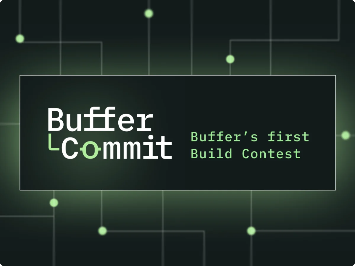Buffer Announces Buffer Commit: Inaugural Annual Build Contest Offering $25,600 in Prizes for API Developers