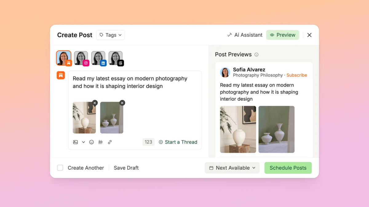 Buffer Launches Highly Anticipated Substack Notes Integration to Streamline Creator Workflows