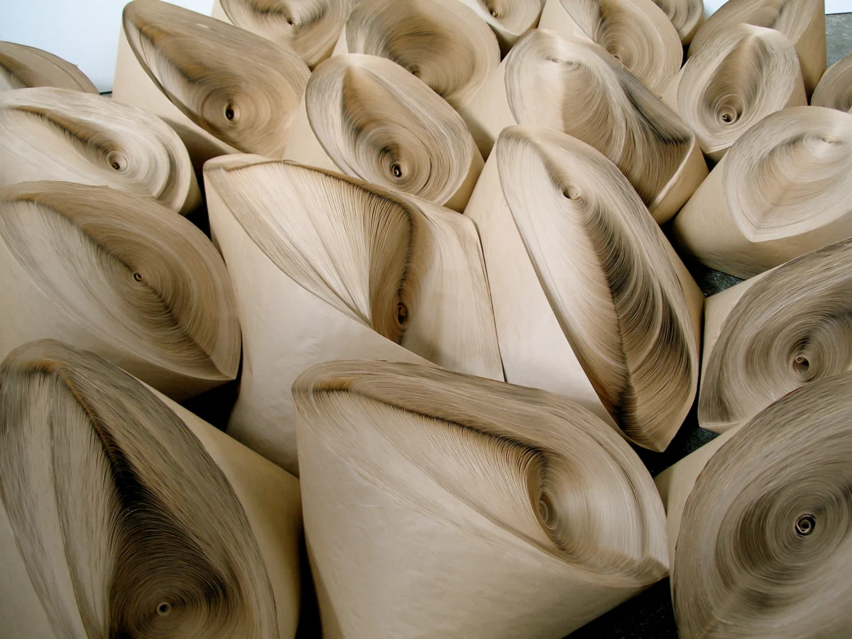 The Sculptural Metamorphosis of Paper: Jae Ko Redefines Organic Form in Striated at 22MUSE Gallery